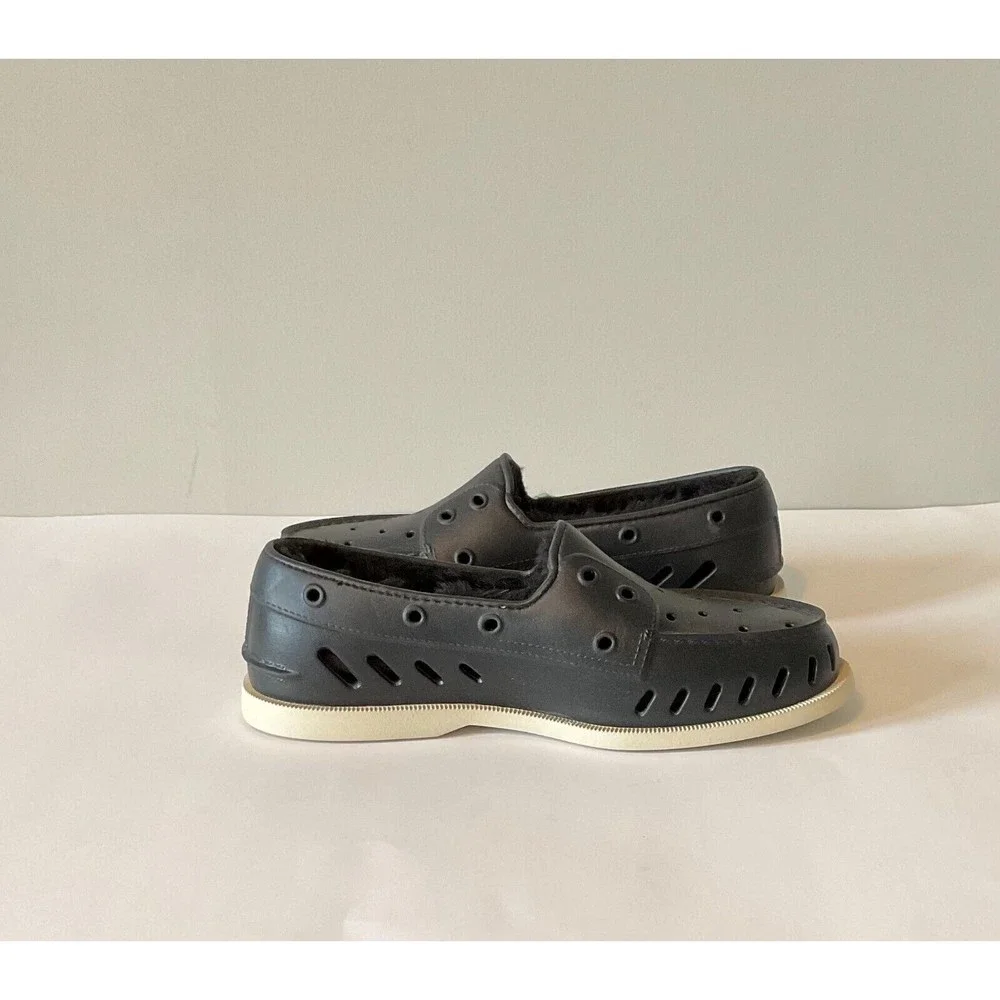 Sperry Top Sider Authentic Original‎ A/O Float Boat Shoe STS23884 Black Men's 8